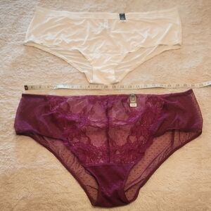 NWT Torrid Sz 4 Lot Of 2 Panties Cheeky Hipster